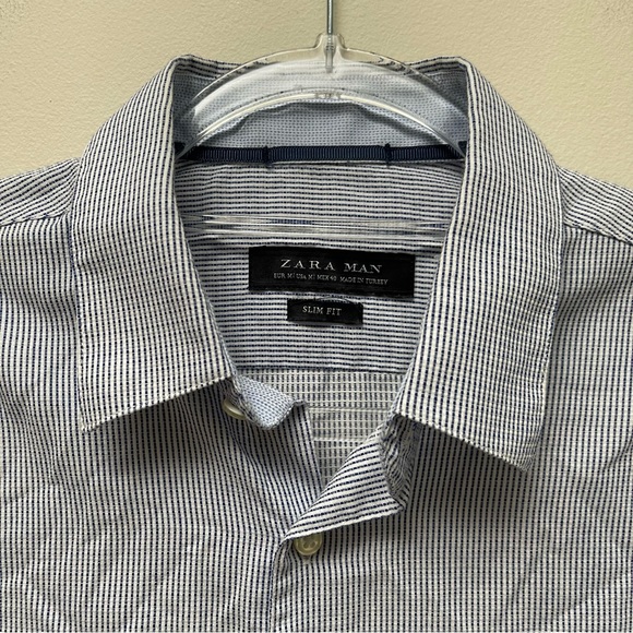 Zara Man Slim Fit Button Up - Picture 2 of 10